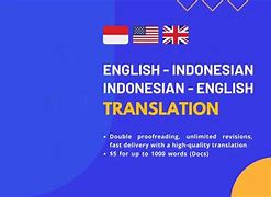 Menerjemahkan Bahasa Inggris